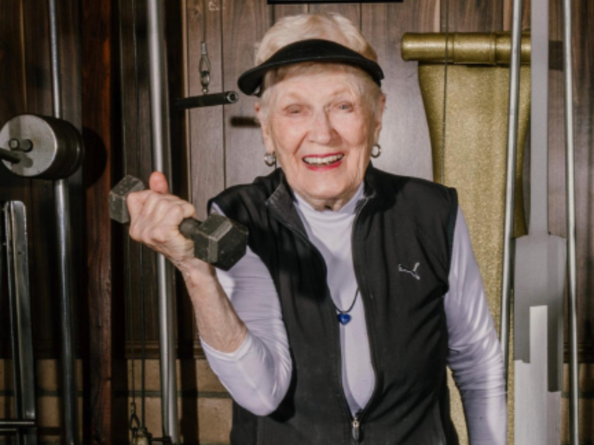 A 97-year-old fitness expert shares her SECRET to eternal youth