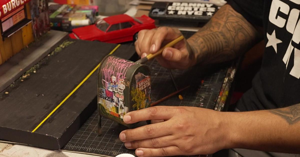 Miniature artist Daniel Cortes finds beauty and inspiration in the streets of New York